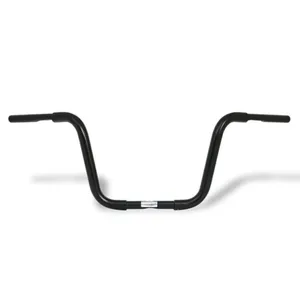 Fehling, Fat Apehanger de 1-1/4". 3 agujeros. 25cm de altura. Negro