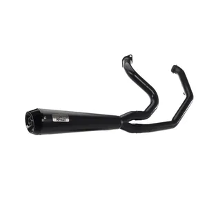Malparidos, 6-sp TC Touring sistema de escape 2-1. Acero inoxidable Negro. Euro 3
