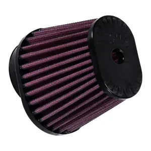 Filtro de aire universal serie OV de DNA con tapa ovalada de goma