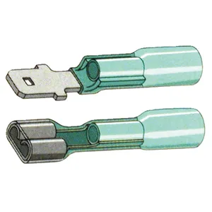 Standard Co, Conectores de terminal deslizantes 1/4". Azul
