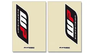 Autocolantes para forquilhas - Autocolantes WP transparente 2PK