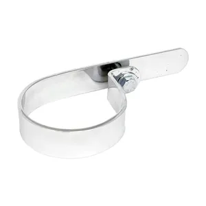 Paughco, abrazadera P para silenciador de 3" cromada <span style="color: red;font-size: 0,5em">- PEDIDO ESPECIAL -</span>