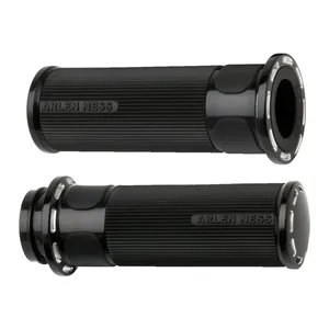 Empuñaduras Arlen Ness, Fusion billet slot track negras