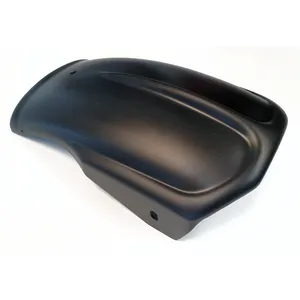 Guard trasero 'Old School' XL de Cult-Werk. Negro mate
