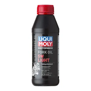 Aceite de horquilla Liqui Moly 5W ligero. 500cc