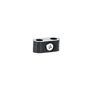 Killer Custom, abrazaderas para cable de acelerador/ralentí. Negro, 4.7mm