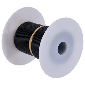 Cable en carrete, calibre 18. 100 ft. Negro