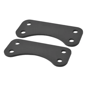 Arlen Ness, soportes elevadores de guardabarros delanteros de 21". Negro