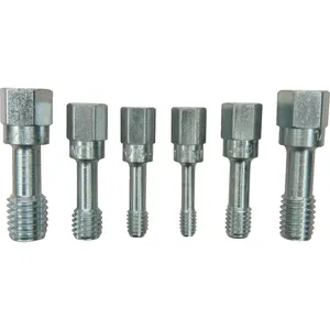 Juego de machuelos restauradores de rosca UNC de 6 piezas Lang Tools