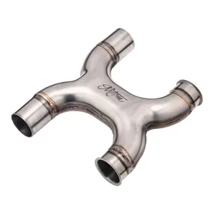 Motone, sistema de escape X-pipe Lite con eliminación del catalizador