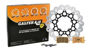 Kit de freno delantero sobredimensionado con discos y pinzas