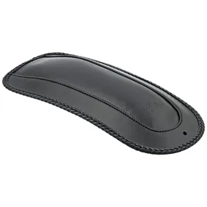 Guardabarros trasero Mustang, bib. Liso con bordes trenzados <span style="color: red;font-size: 0,5em">- PEDIDO ESPECIAL -</span>