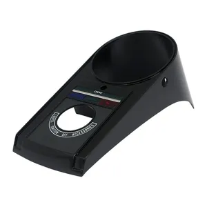 Cubierta de tablero de aluminio fundido, estilo 68-90. Negro