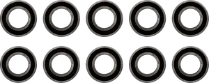 Juego de rodamientos de rueda metálicos para motocicleta