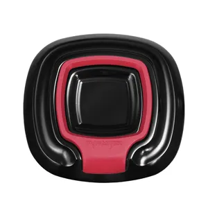Fangster, tapón de gasolina roscado. Negro rojo