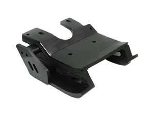 Cubrecárter trasero metálico para motocicleta