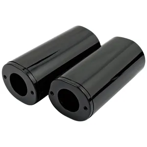 Cubiertas del slider superior de la horquilla, longitud estándar. Negras