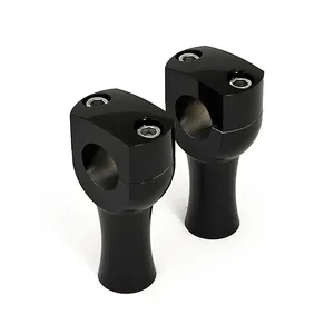 Elevadores abombados Dighton de 3". Negro