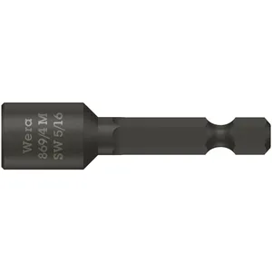 Llave de tuercas Wera con cuadrado de 1/4" - medidas US 5/16"