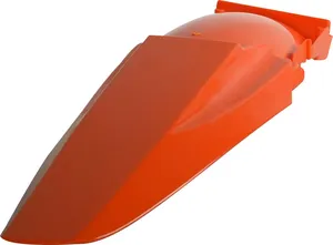 Guardabarros trasero de plástico de repuesto - Aleta trasera naranja