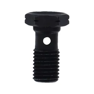 Tuerca banjo Goodridge, m10 x 1.25, negro