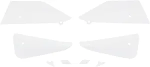 Set de deflectores y tapones MTB - repuesto sabre blanco
