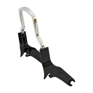 Cycle Visions, placas laterales desmontables para barra trasera. Negras