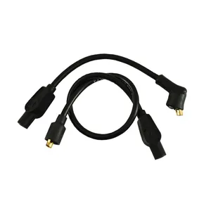 Juego de cables de bujía Taylor, 8mm Pro Wire. Negro
