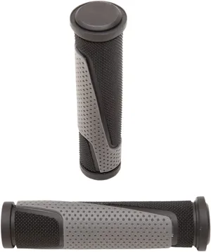 807 Double Density Open End Manopole - ATV/MTB doppia densità estremità aperta nero/grigio