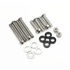 Kit de montaje para juego de soportes de alforjas