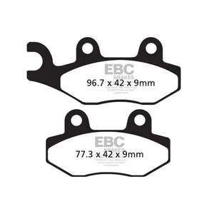 Pastillas de freno EBC Sinterizadas Double-H