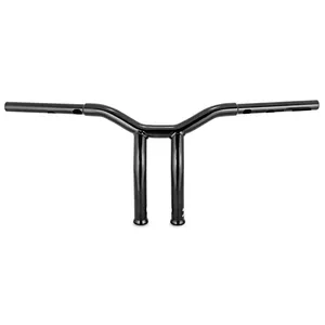 Burly, Dominator raked T-bar de 1-1/4", 10" de elevación. Negro mate