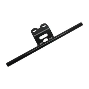 Soporte de intermitente delantero Westland Customs, 28cm. Negro <span style="color: red;font-size: 0,5em">- PEDIDO ESPECIAL -</span>