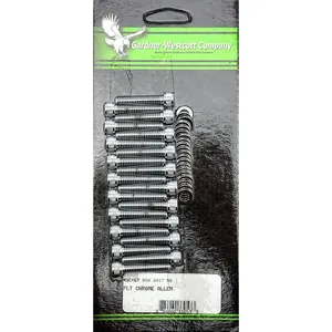 GW, kit de hardware para caja de balancines. Cromo <span style="color: red;font-size: 0,5em">- PEDIDO ESPECIAL -</span>