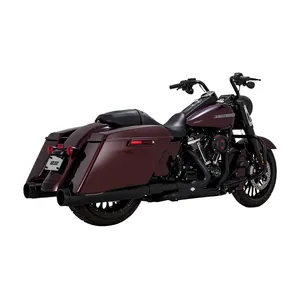Silenciadores slip-on Vance & Hines, Torquer 450. Negro mate