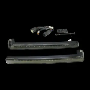 Custom Dynamics, brazos ProBEAM LED para Tour-Pak. Lente ahumada