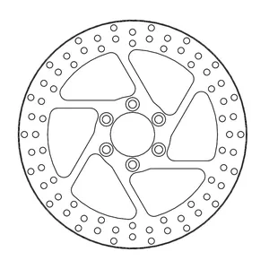 Rotor de freno fijo serie Halo de Moto-Master