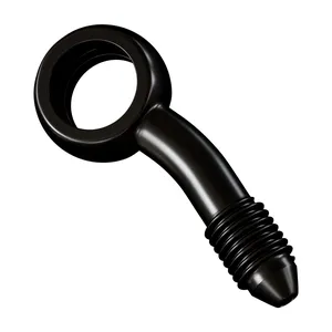 Goodridge, Racor lateral Slimline de 3/8" 20 grados. Negro