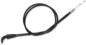 Cable de acelerador con funda de vinilo negro para Harley-Davidson