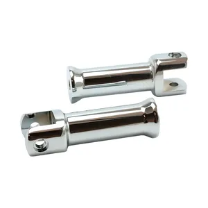 Soportes para estribos de pasajero M8 Softail, cromados