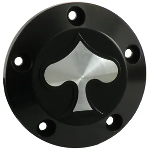 CPV, tapa de puntal 'Spade'. Negro CC