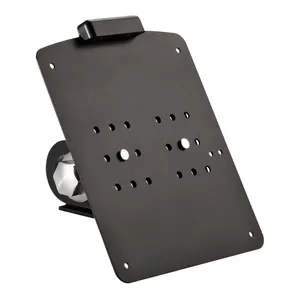 Kit de matrícula lateral corto Rick's Motorcycles, Negro