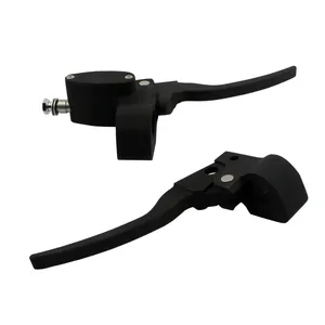 Kit de controles de manillar personalizado mec. Embrague. Negro mate
