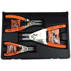 Lang Tools, 'Quick Switch' alicates para anillos de retención. Juego de 3 piezas