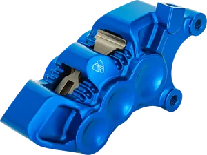Pinza de freno monoaxial - monopalier axial 14 pulgadas derecha azul