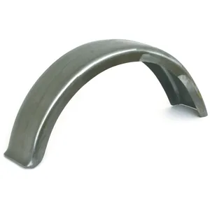 Guardabarros plano sin pintar bobbed, 6"