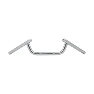 Manillar estilo Jack de 1-1/4 pulgadas con acabado cromado brillante