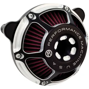 PM, kit de filtro de aire 'Max HP'. Negro CC