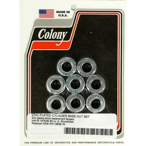Kit de tuercas de base de cilindro Colony