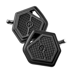 Estribos de pasajero PM Superlight, negro Ops
